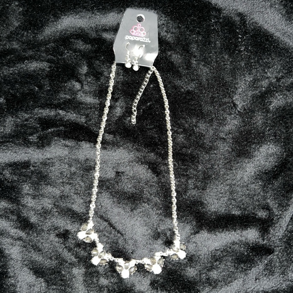 Cute necklace and earrings